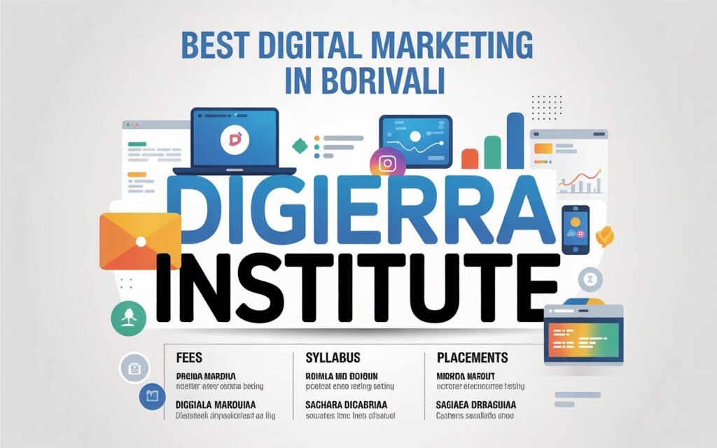 Best Digital Marketing Institutes in Borivali with Fees, Syllabus & Placements