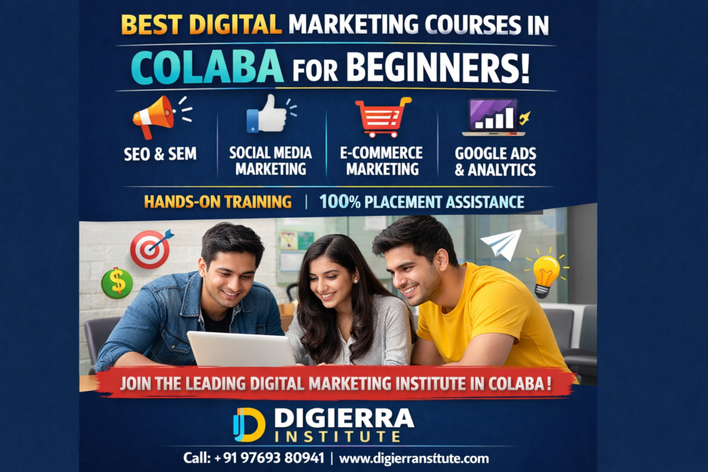 Best Digital Marketing courses in Colaba for Beginners
